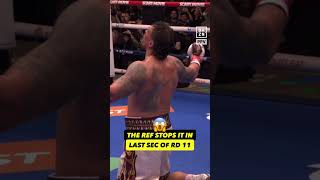 WHAT A FINISH OMG 😱 Oleksandr Usyk STOPS Rico Verhoeven with 1 second left on round 11