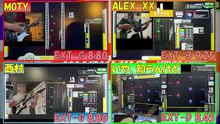 【GITADORA】DOUBLE IMPACT EXT-G、EXT-B、EXT-D【プレイ動画】