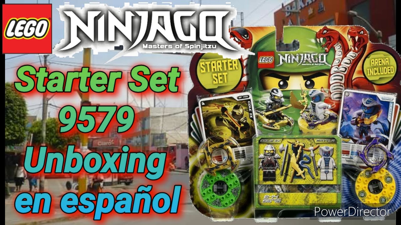 メガトロン LEGO NINJAGO//STARTER SET 9579//Unboxing en Español--Angelo