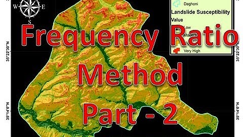 Frequency Ratio Method part-2 How to calculate landslide susceptibility in Arcgis