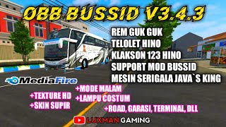 MOD OBB TERBARU V3.4.3 SOUND SERIGALA JAVA`S KING || BUS SIMULATOR INDONESIA