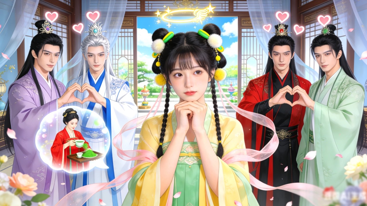 환생🔄!가족이 그녀의 속마음을 들을 줄이야👂악독한 언니의 음모를 까발리고🔥오빠들에게 사랑받아，황제와 결혼해 최고의 총애를 받는 여자가 되다! 👑