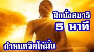 ฝึกนั่งสมาธิ 5 นาที กำหนดจิตให้มั่นก่อนนอน|Cat Saradee Channel|คลิกเดียว รู้เรื่อง