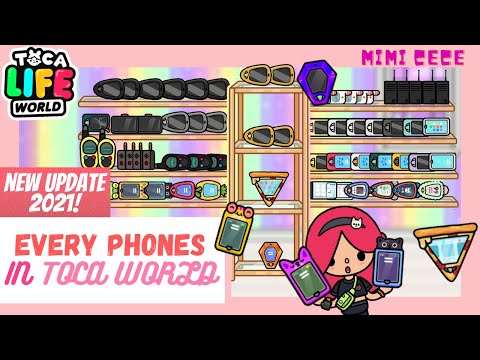 THU THẬP TẤT CẢ ĐIỆN THOẠI TRONG TOCA WORLD 😱 | ALL PHONES IN TOCA WORLD NEW UPDATE 2021!📱