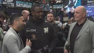 Dillian Whyte Insults John Fury By Calling Him Steve Bunce