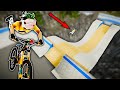 BIKING THE SUPER ULTRA MEGA PARK FROM SKATE 3?! (Descenders)