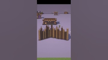 Minecraft Wall Design | How to build a wall like Mythical Sausage Raid Farm Wall | Village Wall