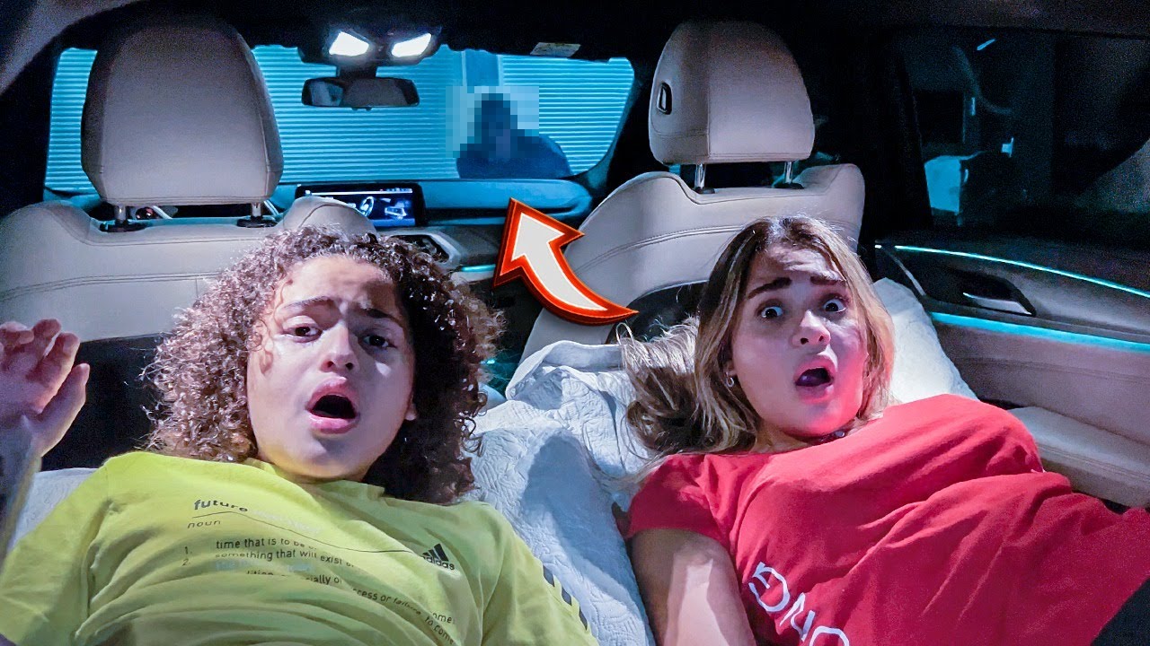 PASSAMOS A NOITE NO CARRO E ALGO ACONTECEU !!! ( Foi assustador )