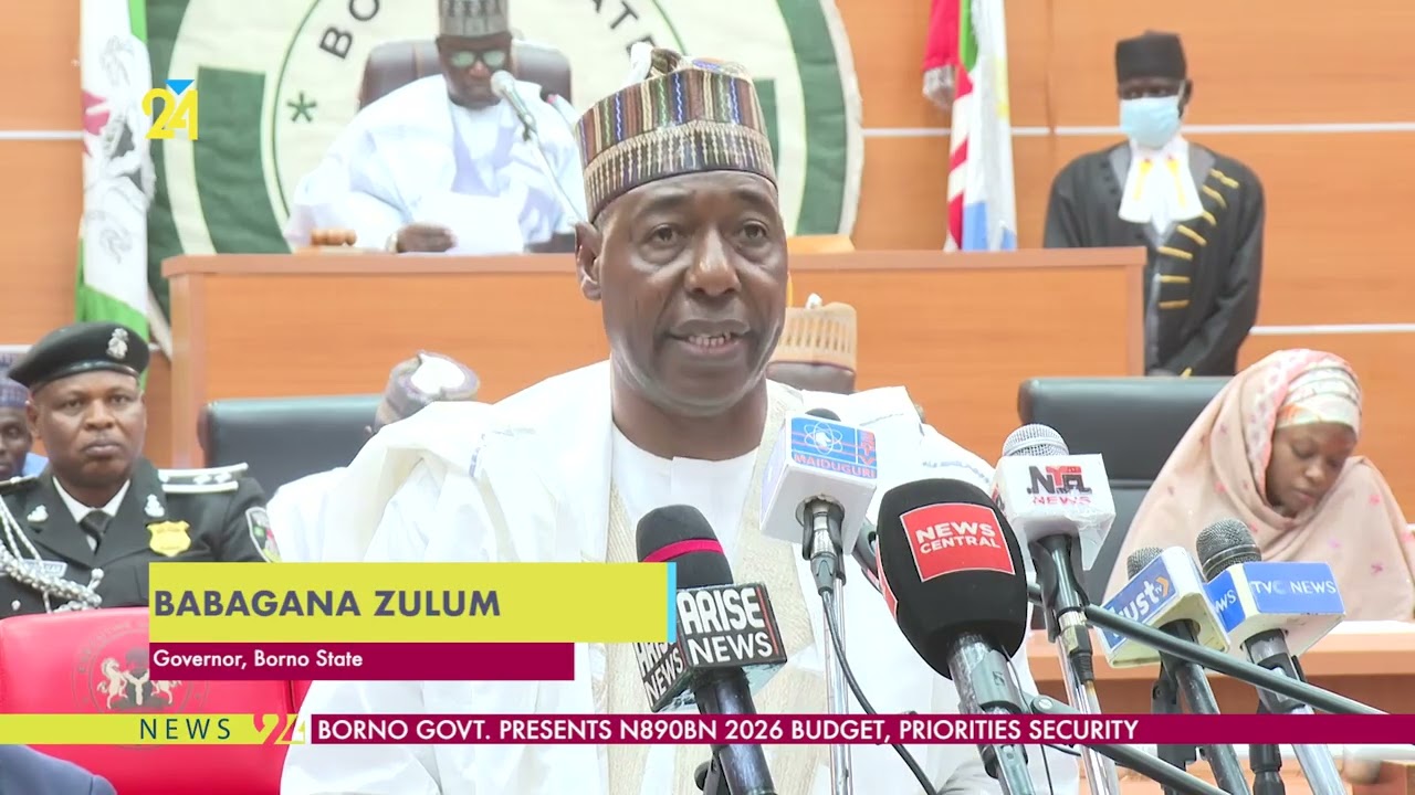 Borno Govt. Presents N890bn 2026 Budget, Priorities Security