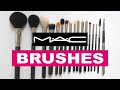 MAC Makeup Brushes | My Brush Collection Part I