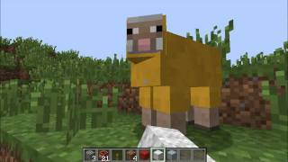 Minecraft- Gold Sheep