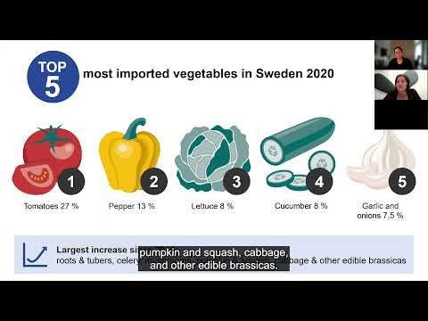 Exporting fresh fruits and vegetables to Sweden and the EU