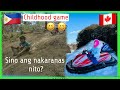 Pinas Coconut Sledding vs Canada Tobogganing / Reminds me when I was a kid / PALWA sa Lubi slide