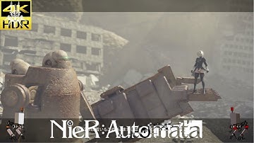 NieR:Automata Ver1.1a|4K HDR|Walkthrough Gameplay No Commentary(PS5-7.1Ch)[Jp dub/Eng sub] #34 B END