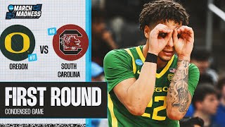 Oregon vs. South Carolina - First Round NCAA tournament extended highlights