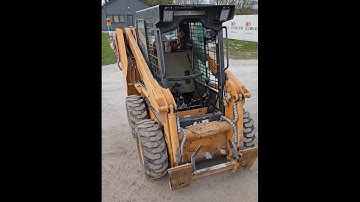 20 years old skid steer converted to remote controlled vehicle using Arduino and Android