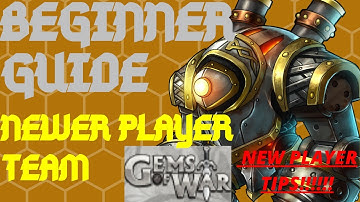 Newer Player team | Gems of War Beginner guide | Tips and teams for new players | No epics, legends