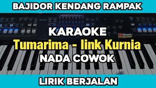 Karaoke - Tumarima Iink Kurnia Nada Cowok Koplo Bajidor Kendang Rampak Lirik Berjalan