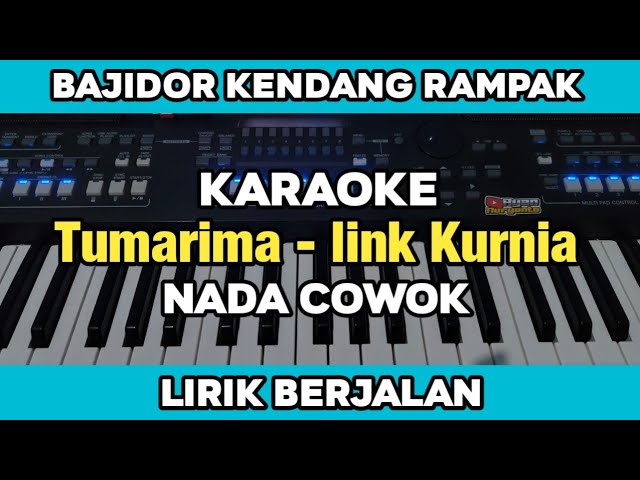 Karaoke - Tumarima Iink Kurnia Nada Cowok Koplo Bajidor Kendang Rampak Lirik Berjalan class=