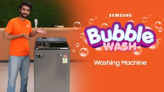 Samsung Bubble wash 8kg washing machine Full Review | Poorvika India screenshot 2