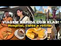 VIAGEM RÁPIDA PRA VISITAR SOGRA NO HOSPITAL, CAFÉ NA PADARIA, ROTINA DE CASA, O MELHOR BOLO CREMOSO