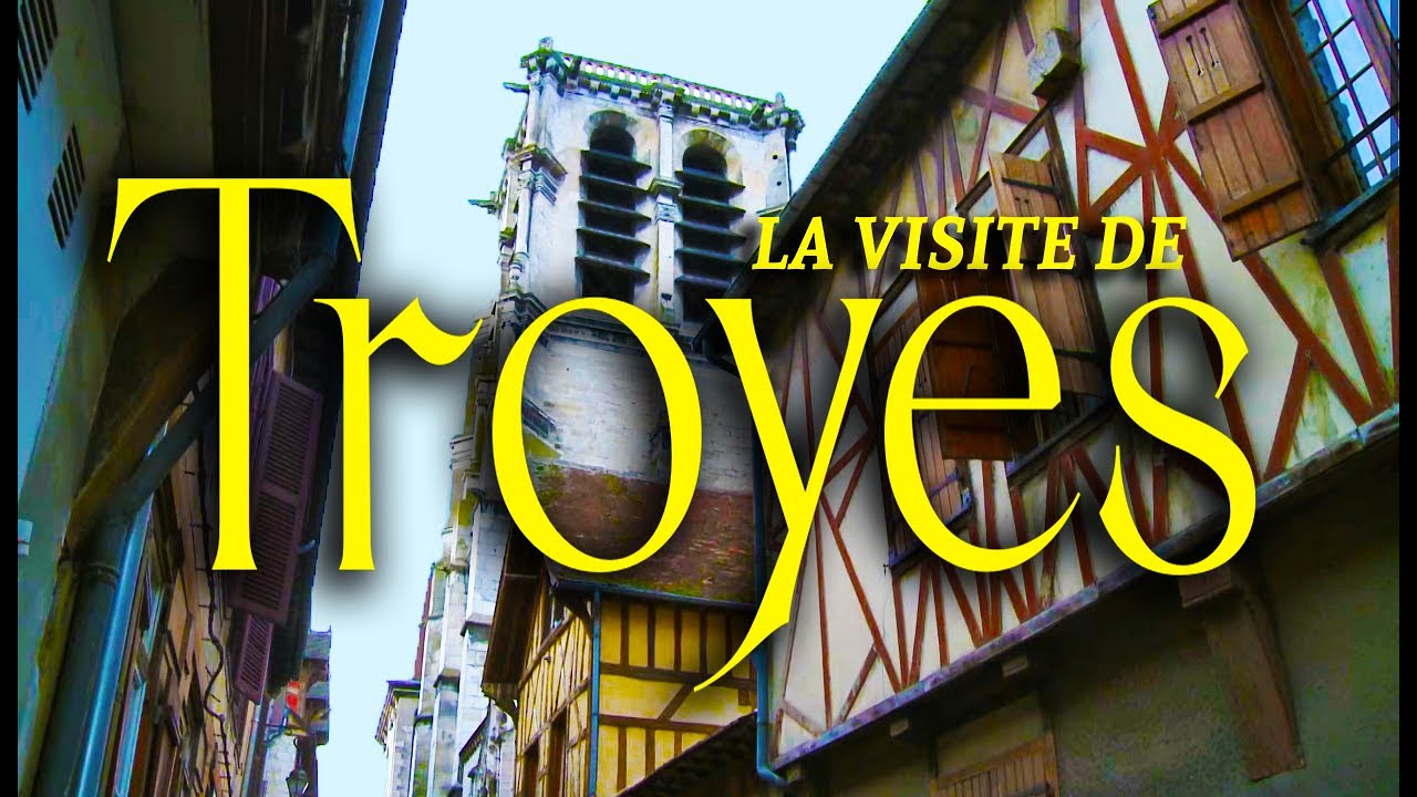 Balade à Troyes  /  Visit Troyes (Eng sub)