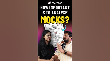 Why Mocks & Analysis Are Crucial for CLAT 2025 Prep!🚀 #clat2025 #clat2025preparation