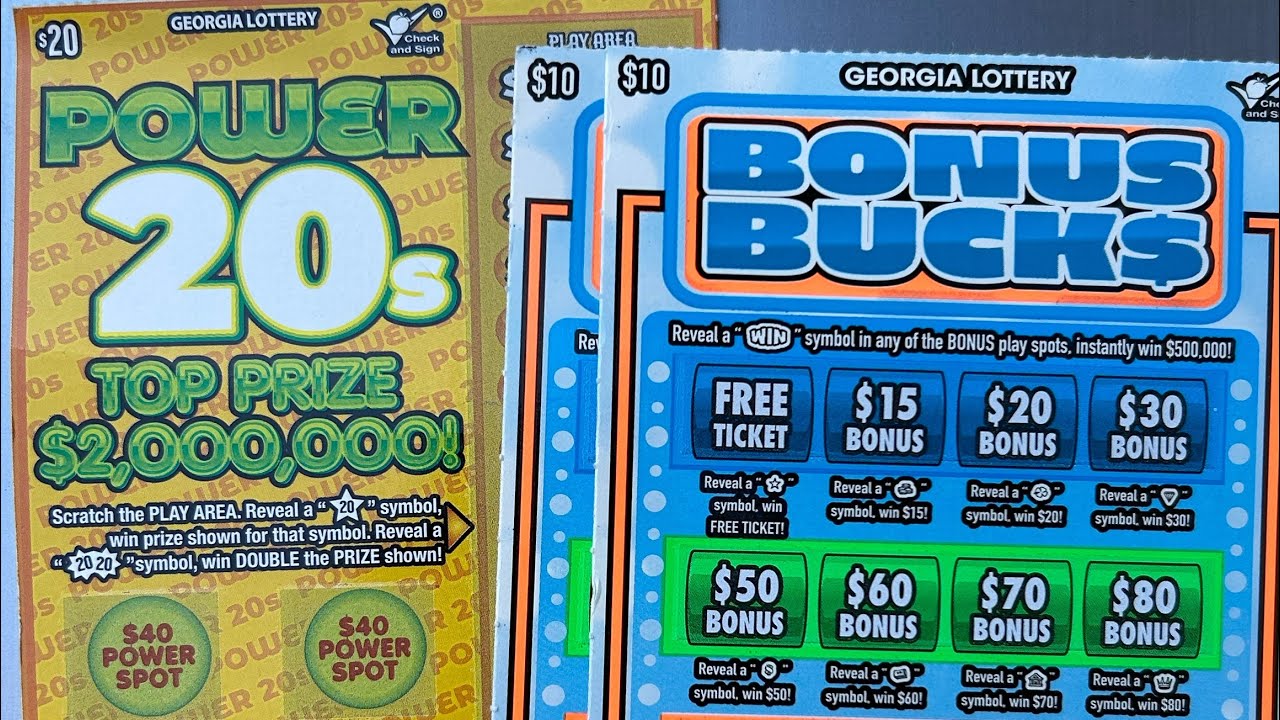Bonus Bucks and Power 20’s ️ Back to back winners! 💵 lottery