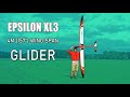 Epsilon XL3 glider 4m (157") rc glider