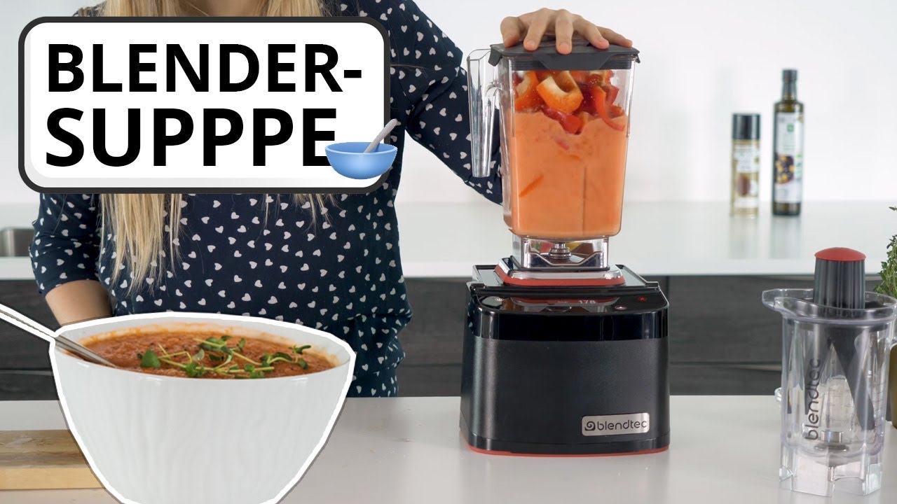 Prevail til bundet Outlaw Suppe: Blender-måltid uden opvask - YouTube