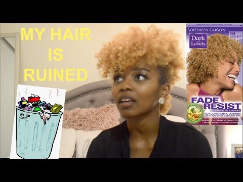 Trash Dark Lovely Light Golden Blonde Hair Color Review