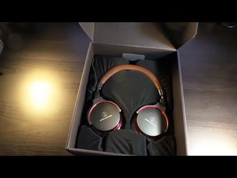 Audio-Technica ATH-MSR7 GM   Unboxing   ( Gun Metal Gray )