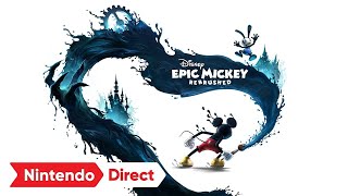 Disney Epic Mickey: Rebrushed  Announcement Trailer  Nintendo Switch