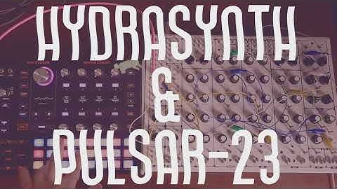 hydrasynth and pulsar-23 noise sketch