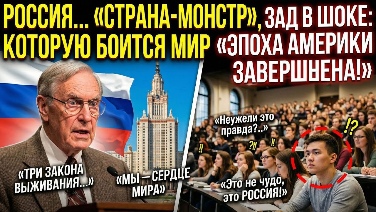 Почему весь мир боится России Ответ профессора МГУ, который всех потряс #россия #russia travel