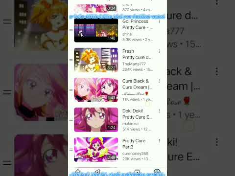 When your little sister asking for Precure videos|#prettycure #precure #プリキュア