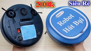 Chỉ 200k - Không mua Robot Hút Bụi này thì Đừng Mua Robot Hút Bụi giá rẻ nào khác