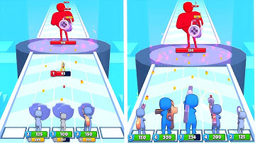 Max Merge Battle Run Gameplay | Monster Evolution & Fighting Game