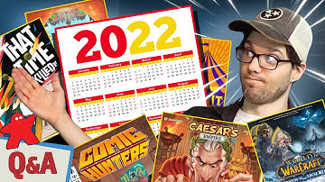 De grootste bordspelverrassingen van 2022, gamevoornemens en MEER! | Vragen en antwoorden over bo...