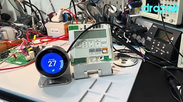 Mini6s 2 wire solution for EZ series OG/Fujitsu thermostat indoor unit to work with Nest thermostat