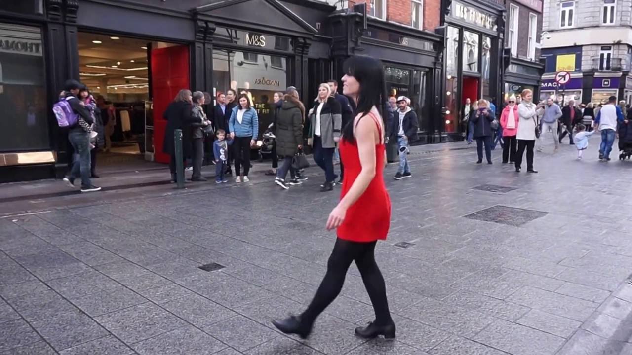 Irish dancing in Grafton street