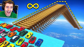 GTA V Online: MEGA RAMPA com TRONCO INFINITO de MADEIRA! 