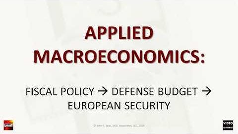 Macroeconomics Europe 1