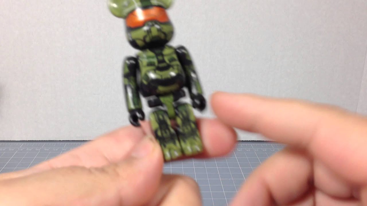 master chief bearbrick