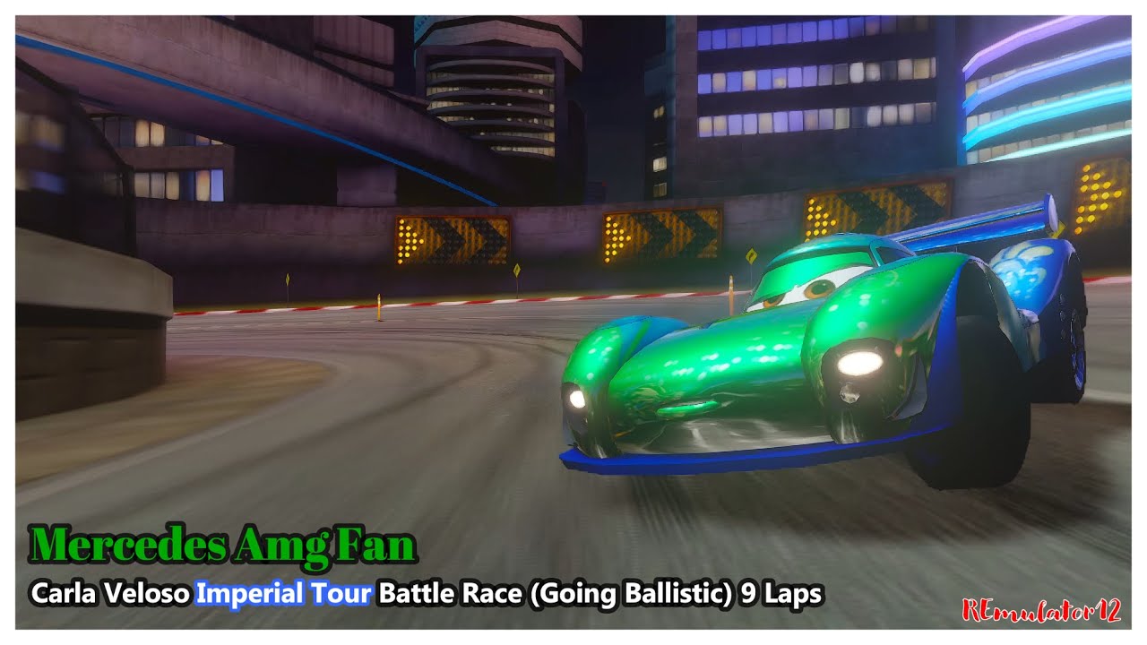 Cars 2 The Video Game Carla Veloso Battle Race (Going Ballistic