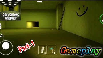 Backrooms Anomaly: Horror Game Gameplay Part-1 | IndieFist Horror Game | Fanmade Gameplay | New Game