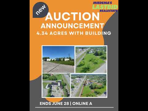 NEW AUCTION ANNOUNCEMENT Mancelona MI