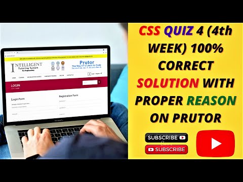 CSS | QUIZ 4 | PRUTOR | NO UFM🤩😍 | AKTU STUDENTS