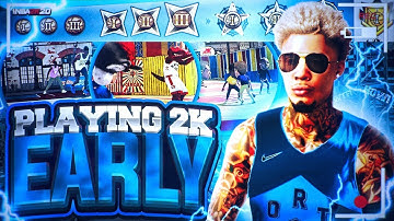 NBA 2K20 EARLY • FIRST LOOK AT THE NEIGHBORHOOD, REP SYSTEM, BADGES, & MORE! EARLY NBA2K20 STREAM!