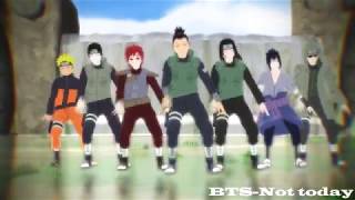 [MMD x naruto] BTS-Not today